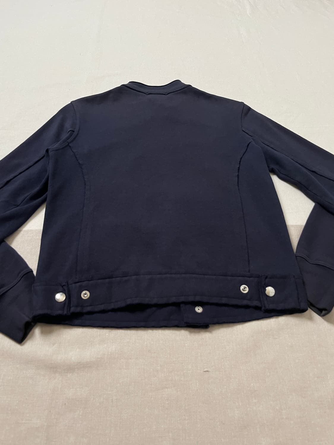 꼼데가르송 스웻 블루종 comme des garcons 카페레이서 상품이미지4