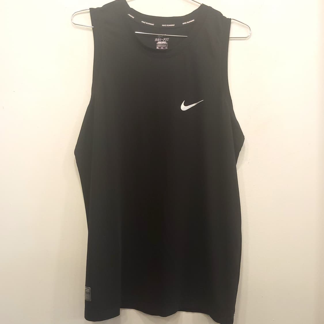 나이키 러닝 시우스 올블랙 기능성 나시/ 2XL 상품이미지2