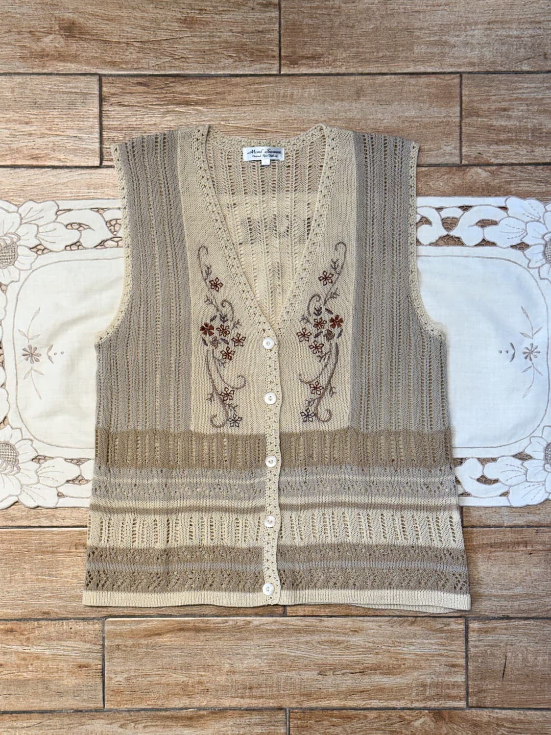 Floral Embroidered Sleeveless 0017 상품이미지8