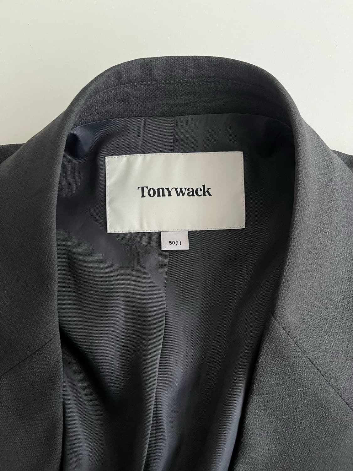 L) 토니웩 투버튼 여름 블레이저 자켓 블랙 상품이미지5