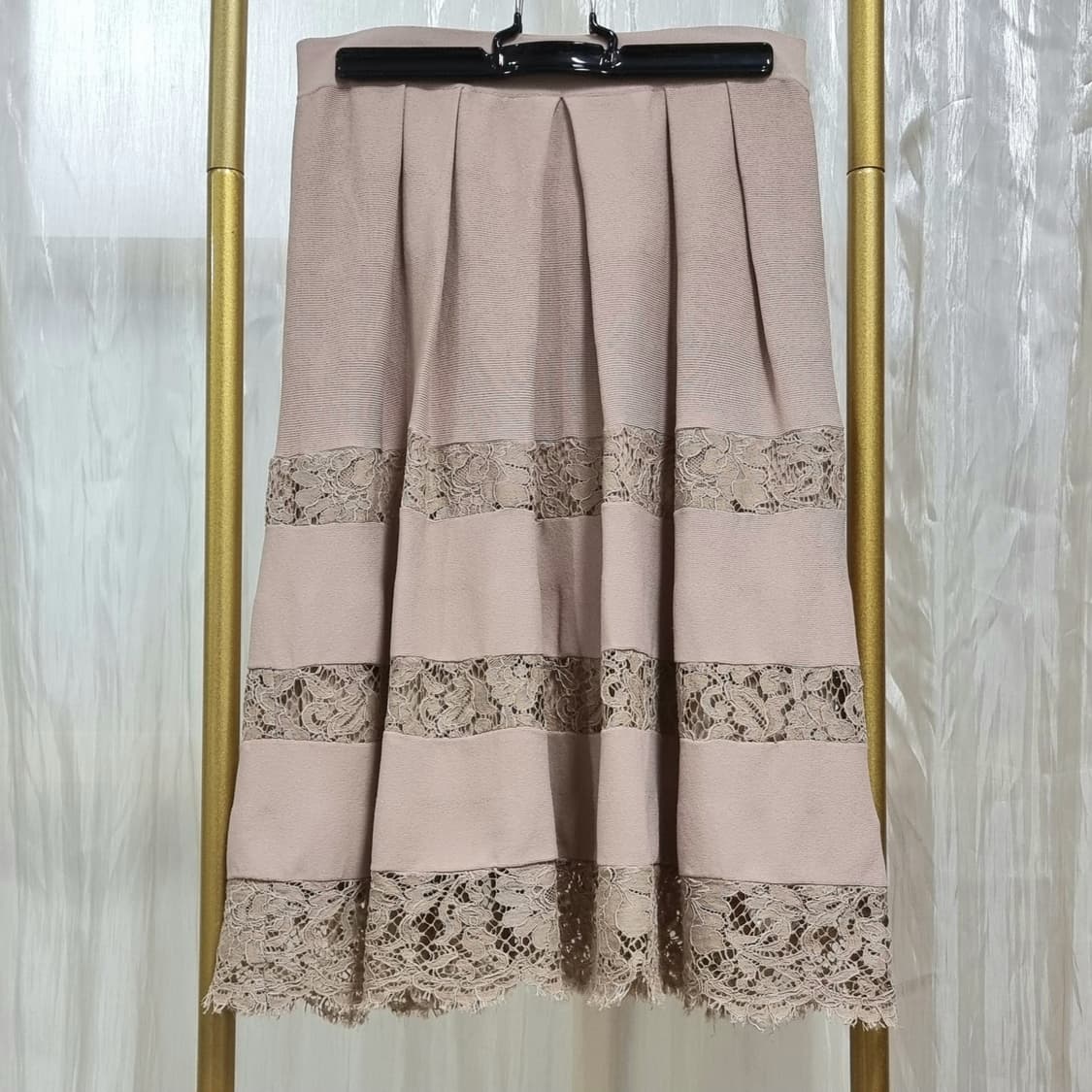 발렌티노 VALENTINO 니트 스커트 치마 (25인치) 상태최상 상품이미지1