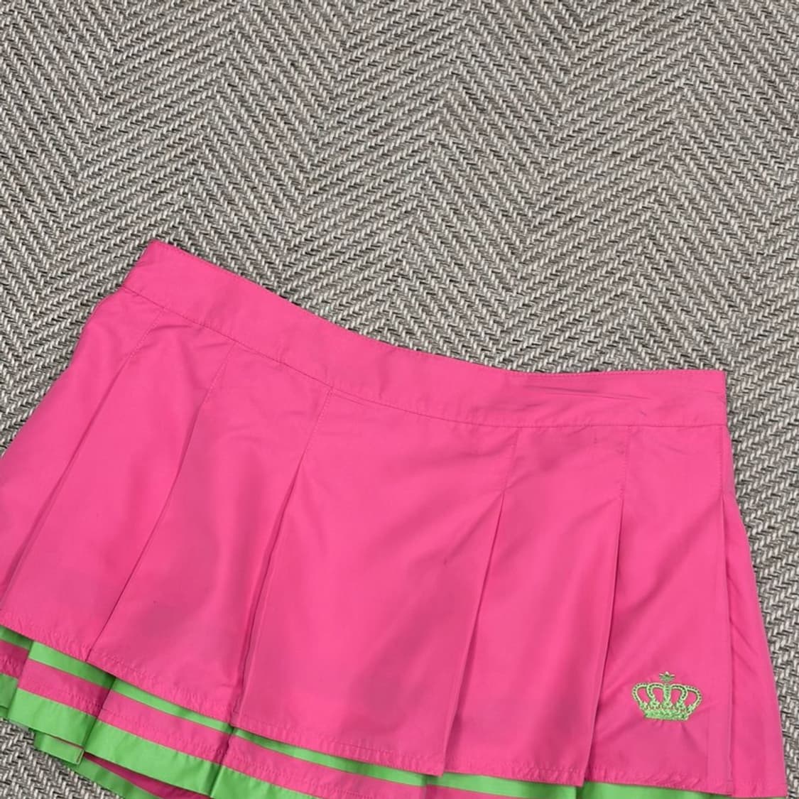 아디다스 더블플리츠 미니 스커트 v1112 상품이미지3