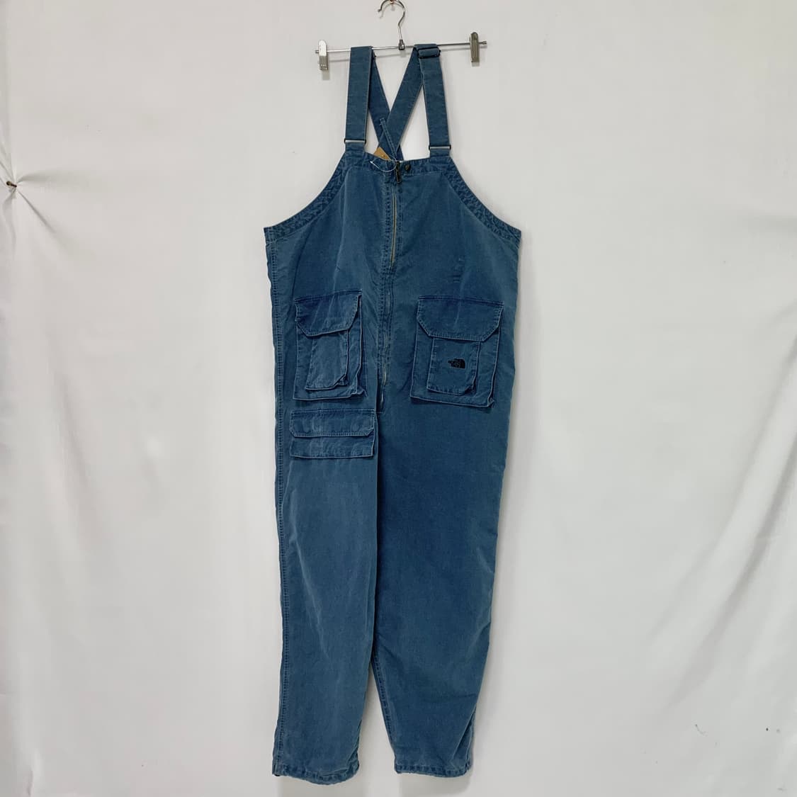 노스페이스 퍼플라벨 인디고 필드 오버롤 팬츠 32 사이즈 멜빵 점프수트 상품이미지1