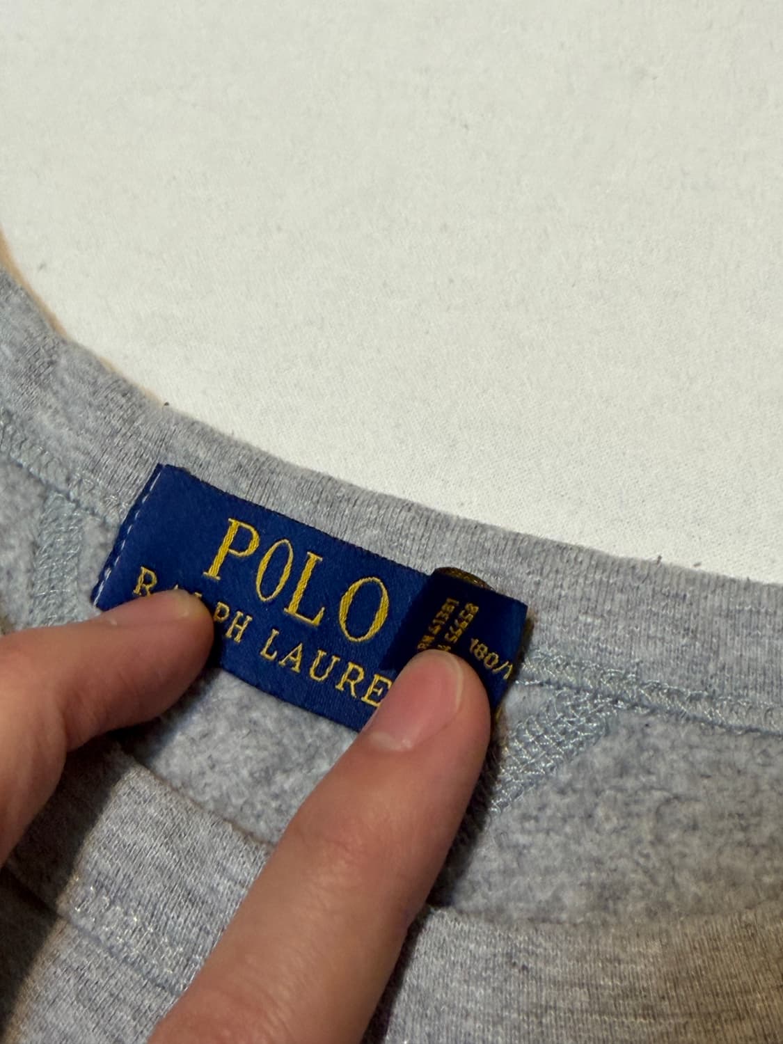 폴로 랄프로랜 맨투맨 스웻셔츠 그레이 상품이미지3