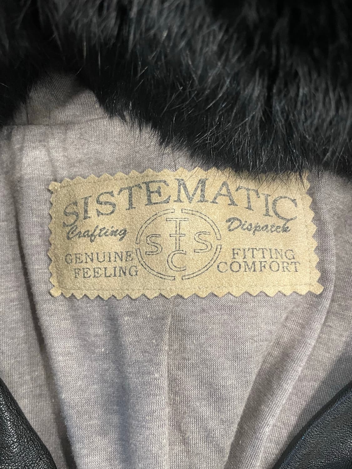 SYSTEMATIC 시스테마틱 퍼 트리밍 후드 레더 자켓 상품이미지5