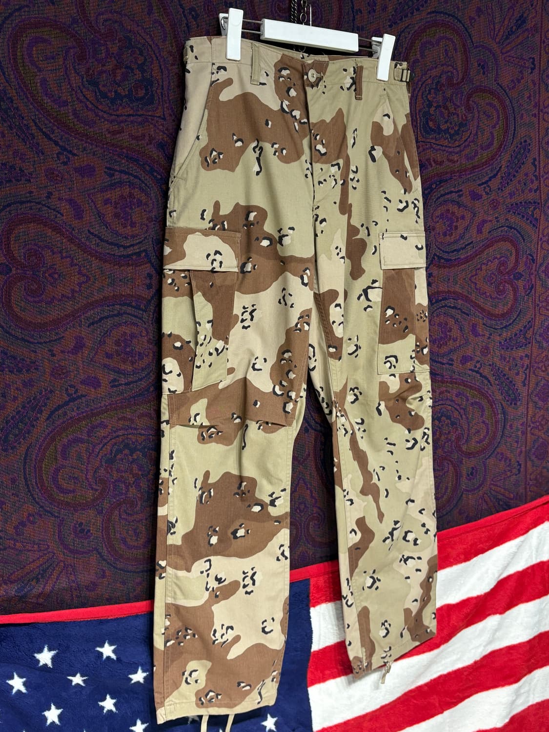 90's 미군 초코칩 사막카모 카고팬츠 상품이미지3