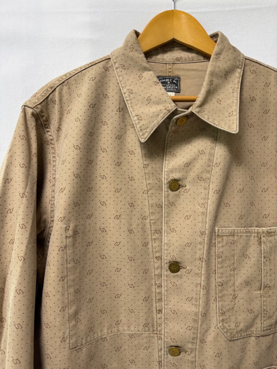 더블알엘 RRL 유틸리티 프린트 자켓 L 상품이미지4