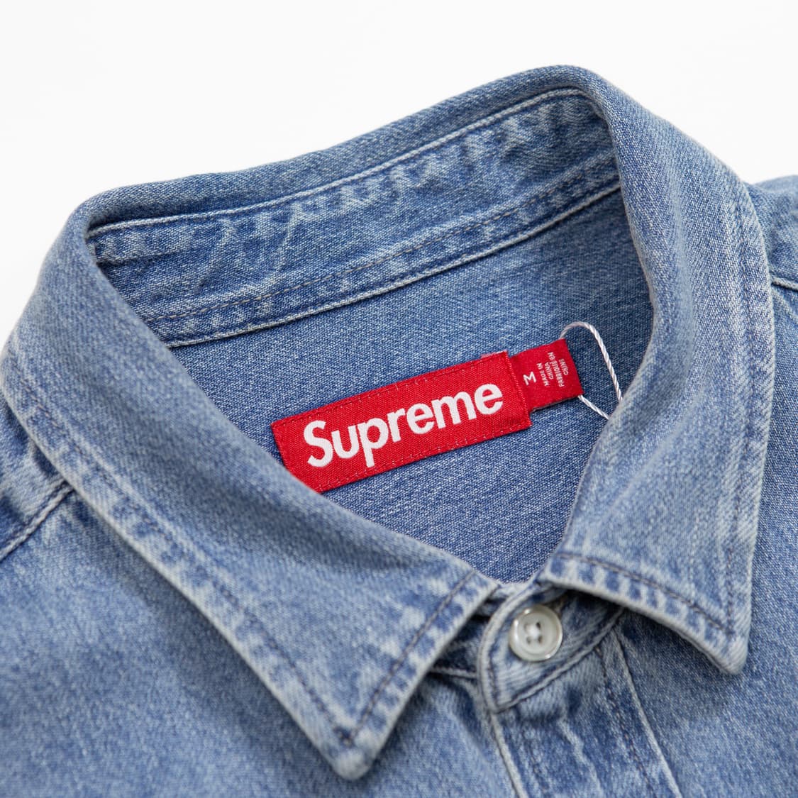 슈프림 루즈핏 데님 페인터 워크 셔츠 상품이미지6