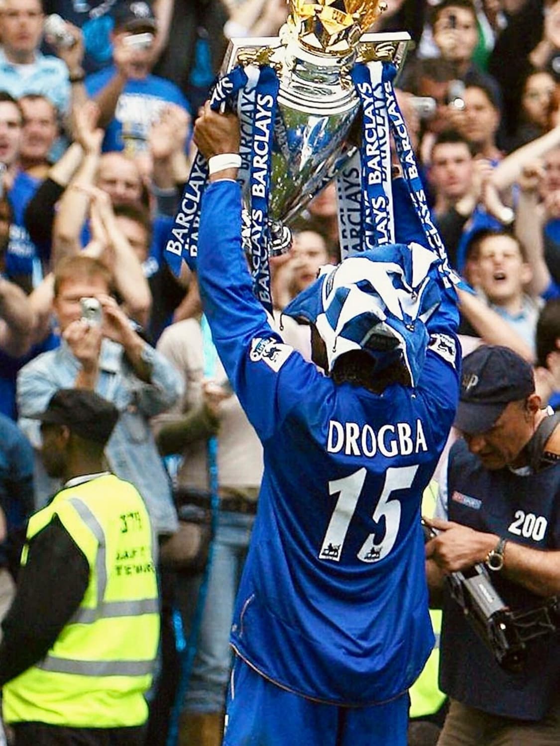 05-06 첼시 홈 긴팔 No.15 드록바(DROGBA) 택채 판매 상품이미지6