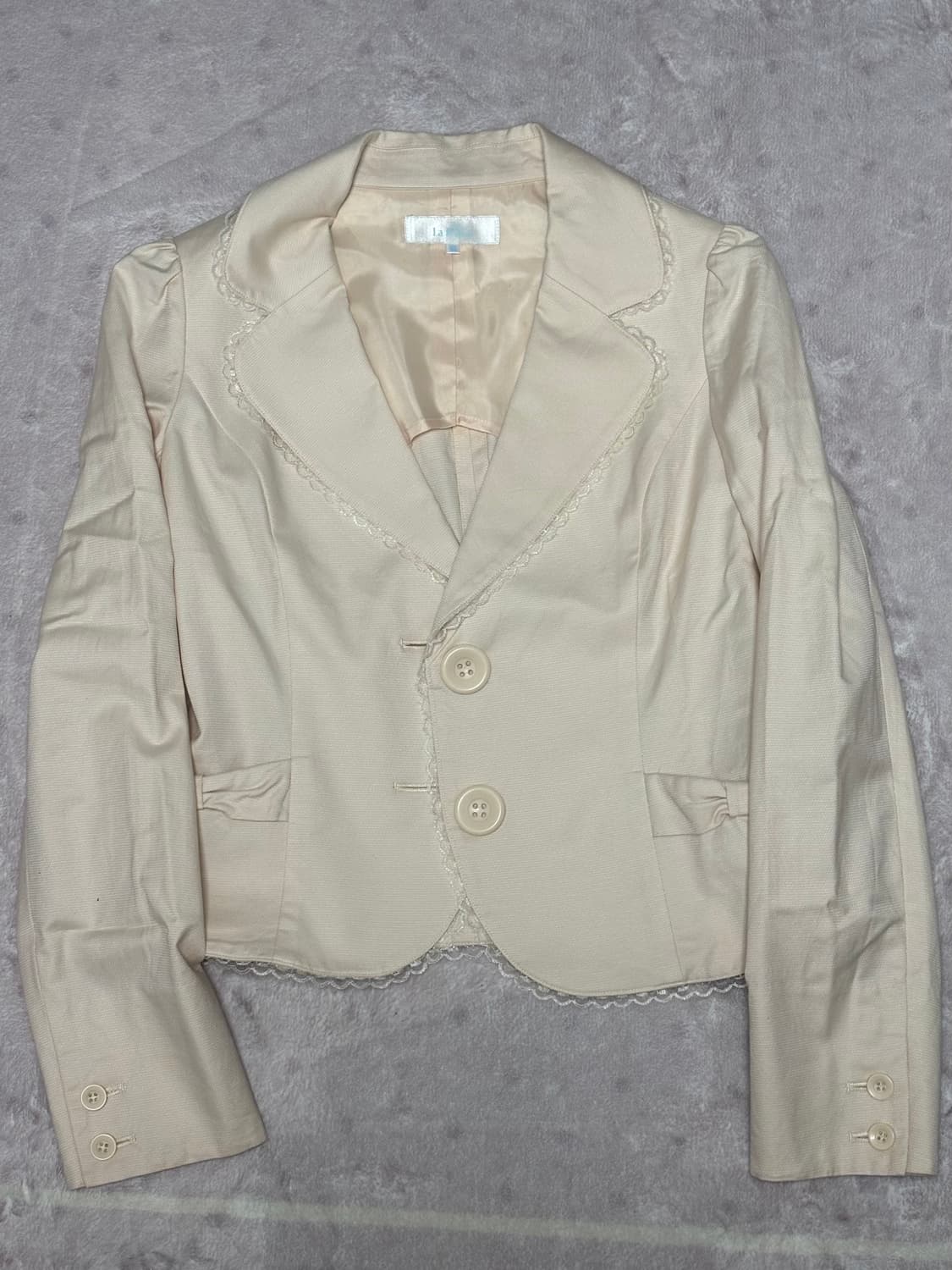 빈티지 핑크 리본 레이스자켓 로걀 히메갸루 세실맥비깔 리즈리사깔 상품이미지2