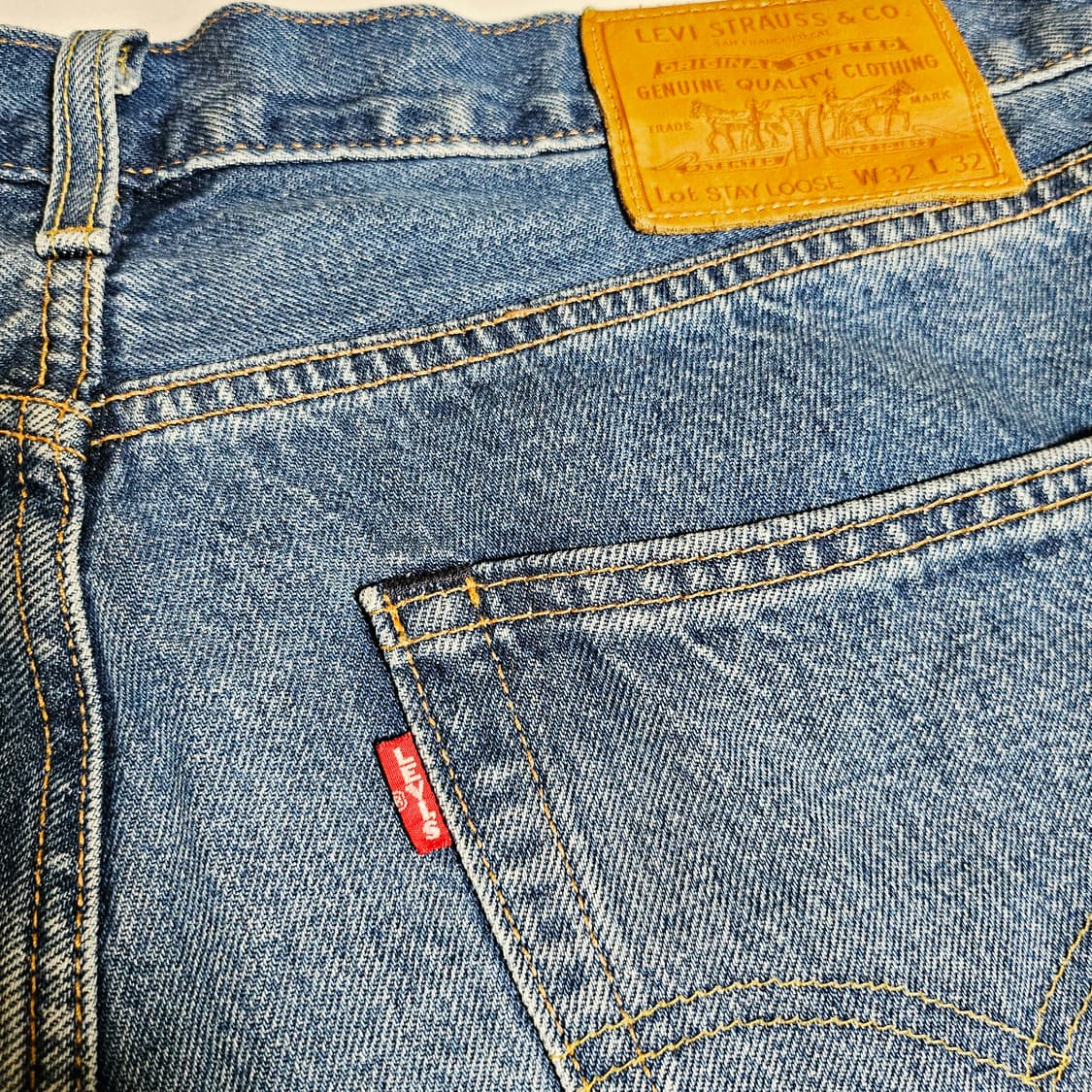 [32X32][리바이스] 568™ 빅E 스테이 루즈핏 데님 상품이미지6