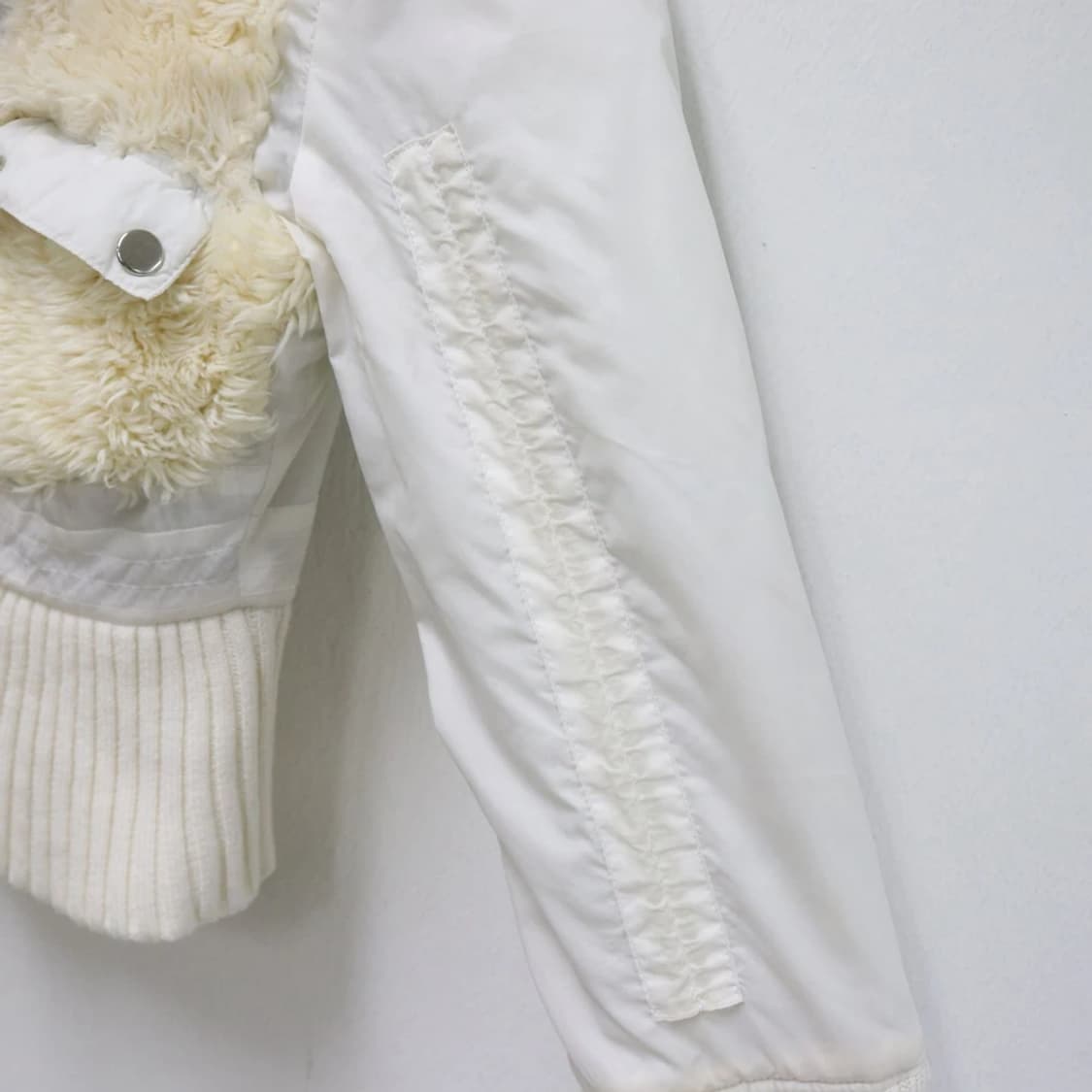 JENNYFER 하이넥 퍼 포인트 자켓 62602 상품이미지7