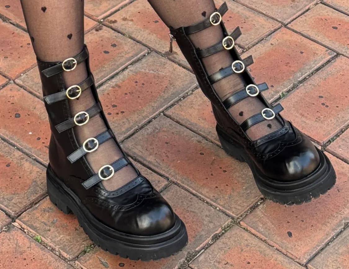 슈하이 루엘라 벨트 워커 부츠 블랙  상품이미지4