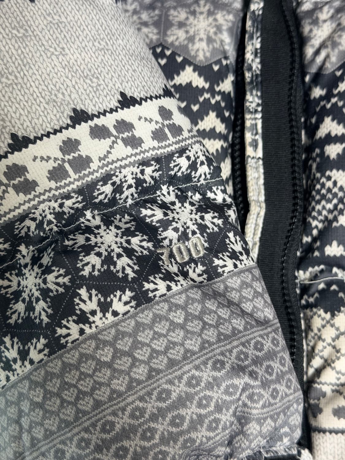 노스페이스 눈꽃눕시 700 s(실측100) 상품이미지2