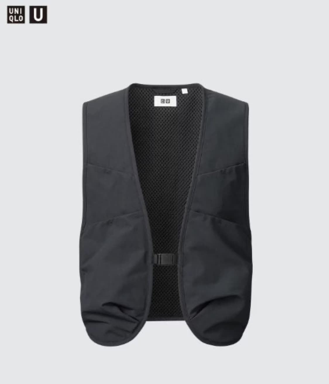 유니클로 U 유틸리티 베스트 블랙M 사이즈 새상품 팝니다! 상품이미지1