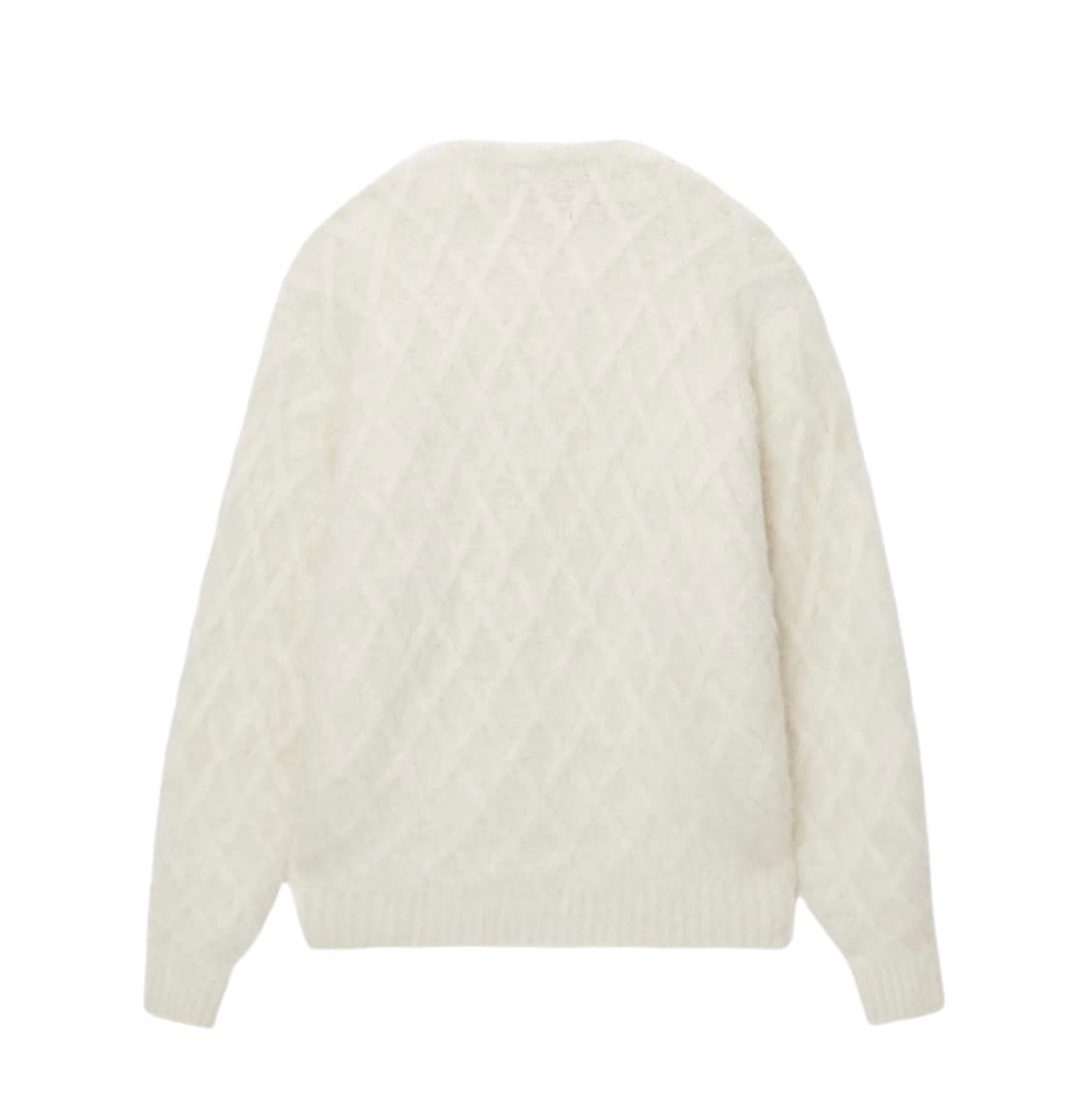 스투시 퍼지 래티스 크루 스웨터  상품이미지2