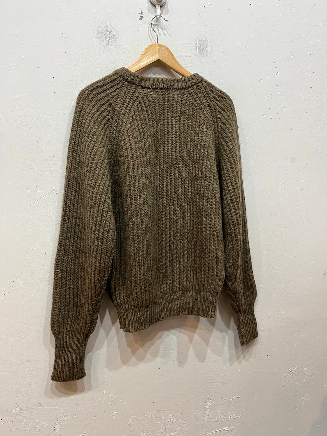 빔즈 하드웨어 퓨어울 니트 스웨터 Made in HK 상품이미지4