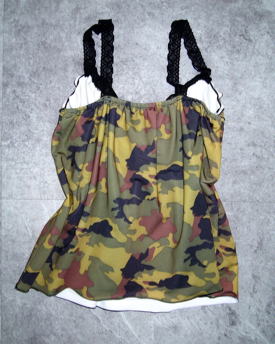 Camouflage Sleeveless Top 상품이미지5