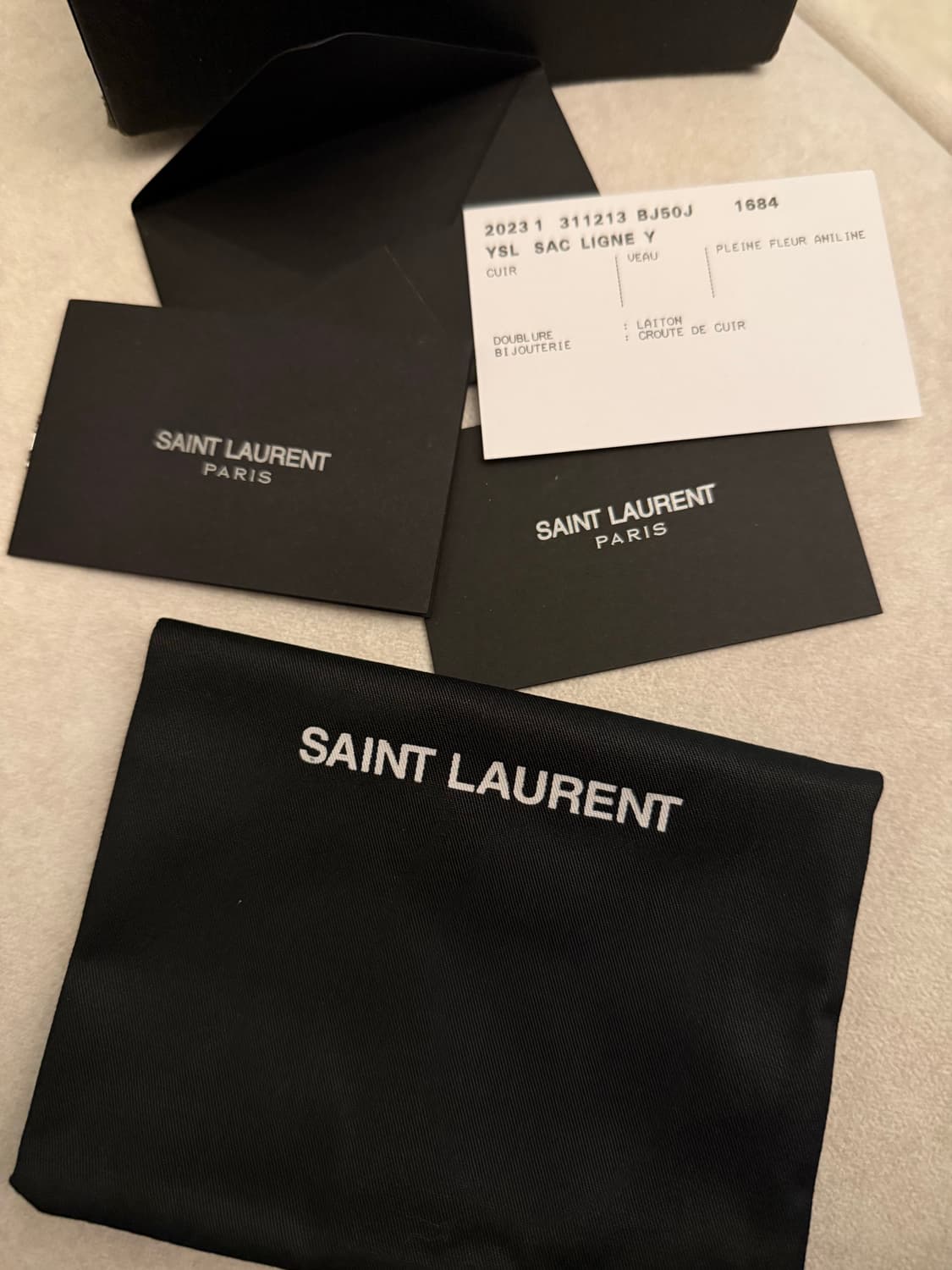 생로랑 반지갑 마틀라세 블랙 정품 새상품 상품이미지5
