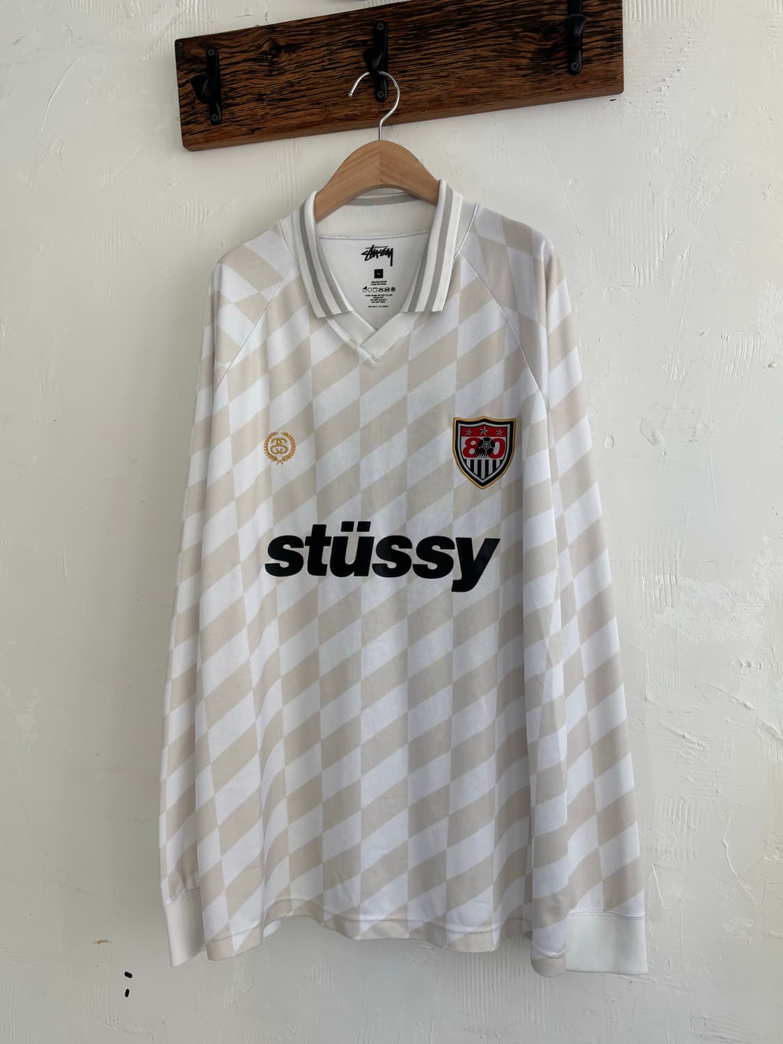 Stussy 스투시 화이트 풋볼 져지 상품이미지3