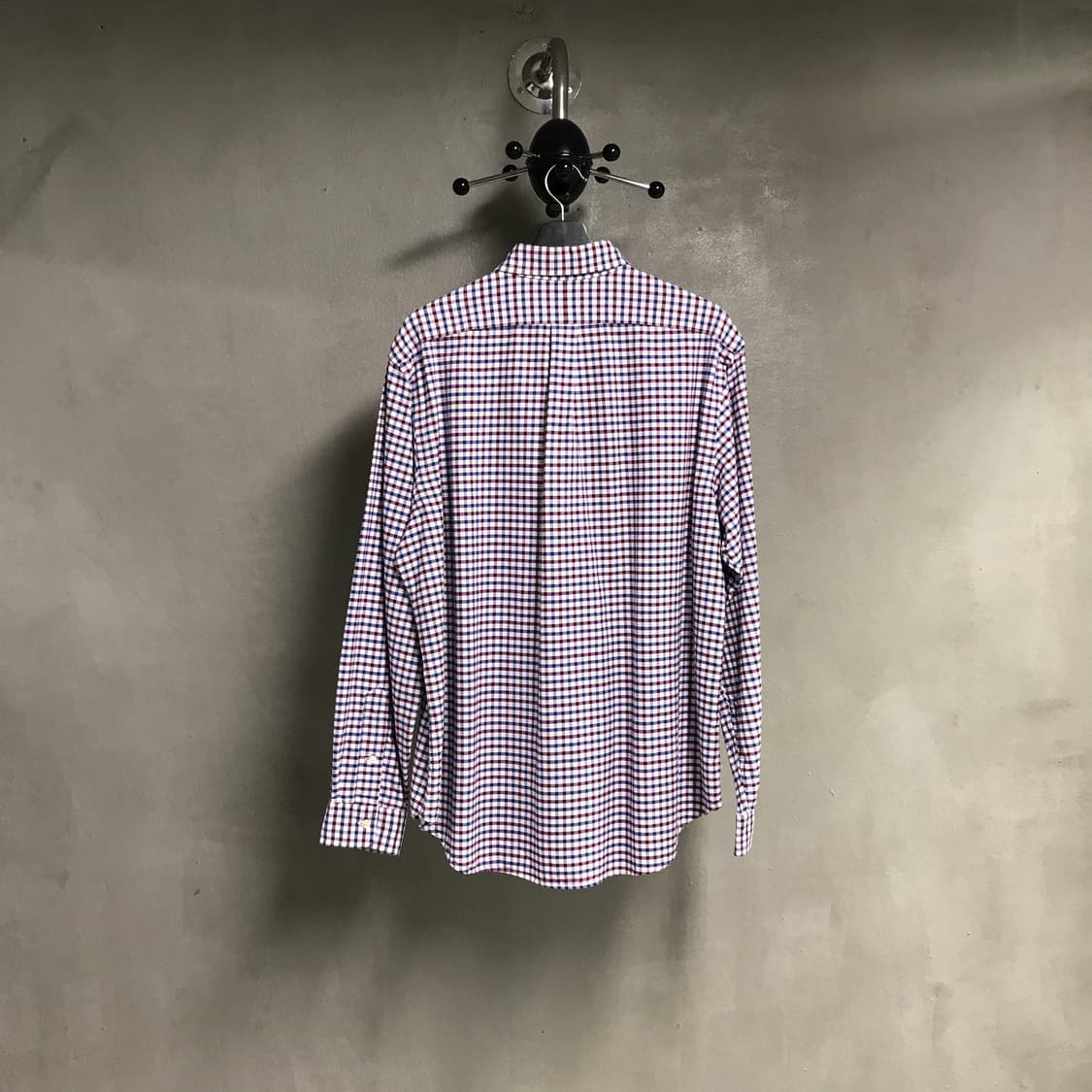 폴로 랄프로렌 깅엄 체크 셔츠 XL 상품이미지5