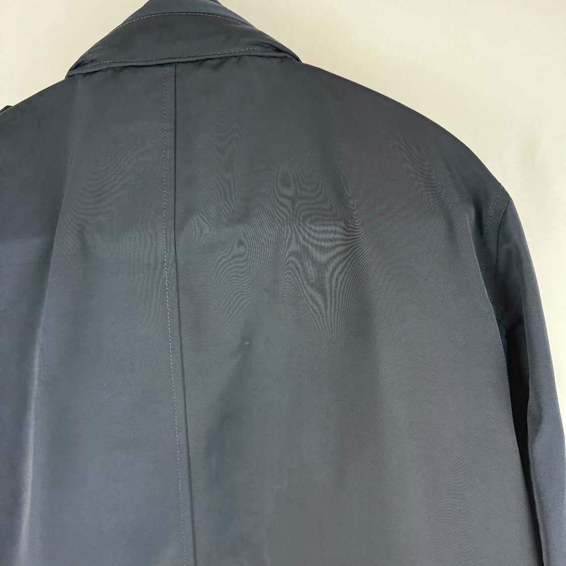 L) 버버리 런던 나일론 숏 트렌치 코트 네이비 상품이미지8