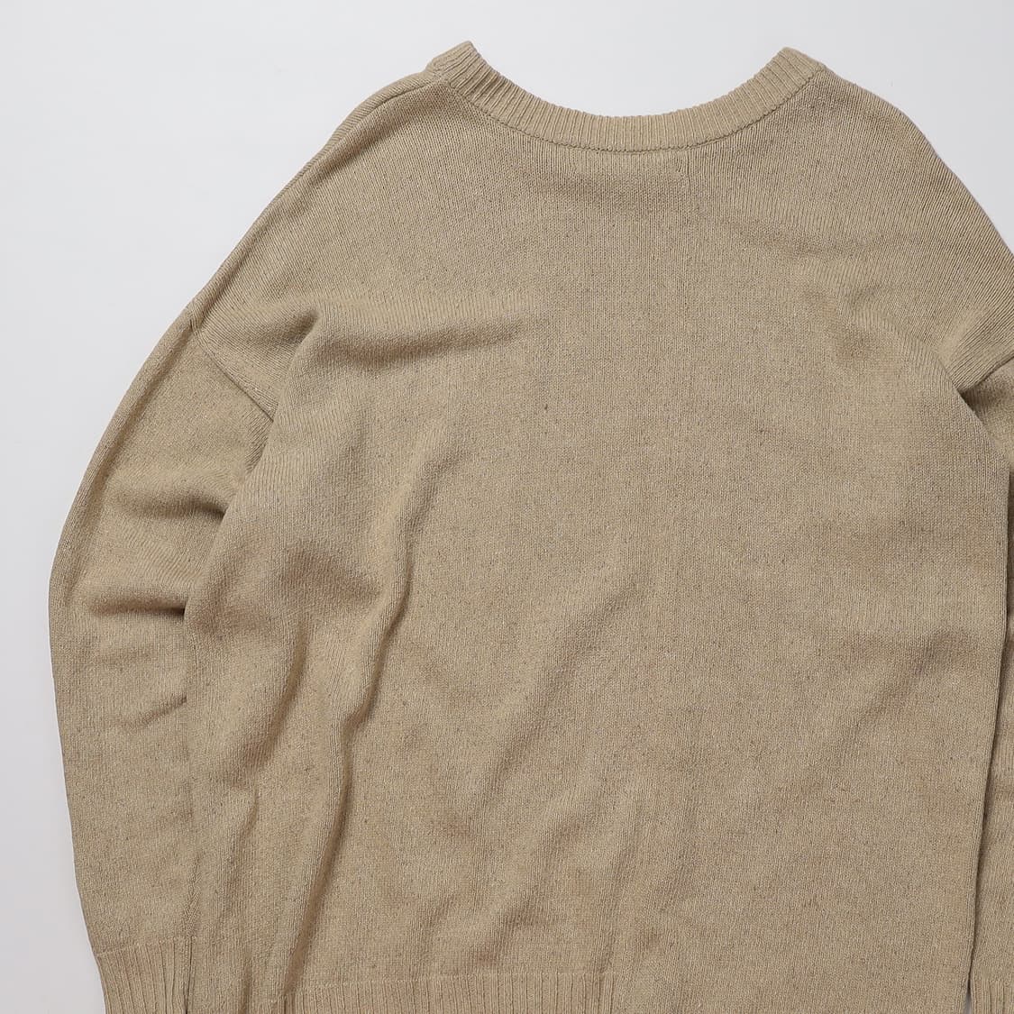 UNUSED 실크&코튼 혼방 언발 오버핏 니트   상품이미지6