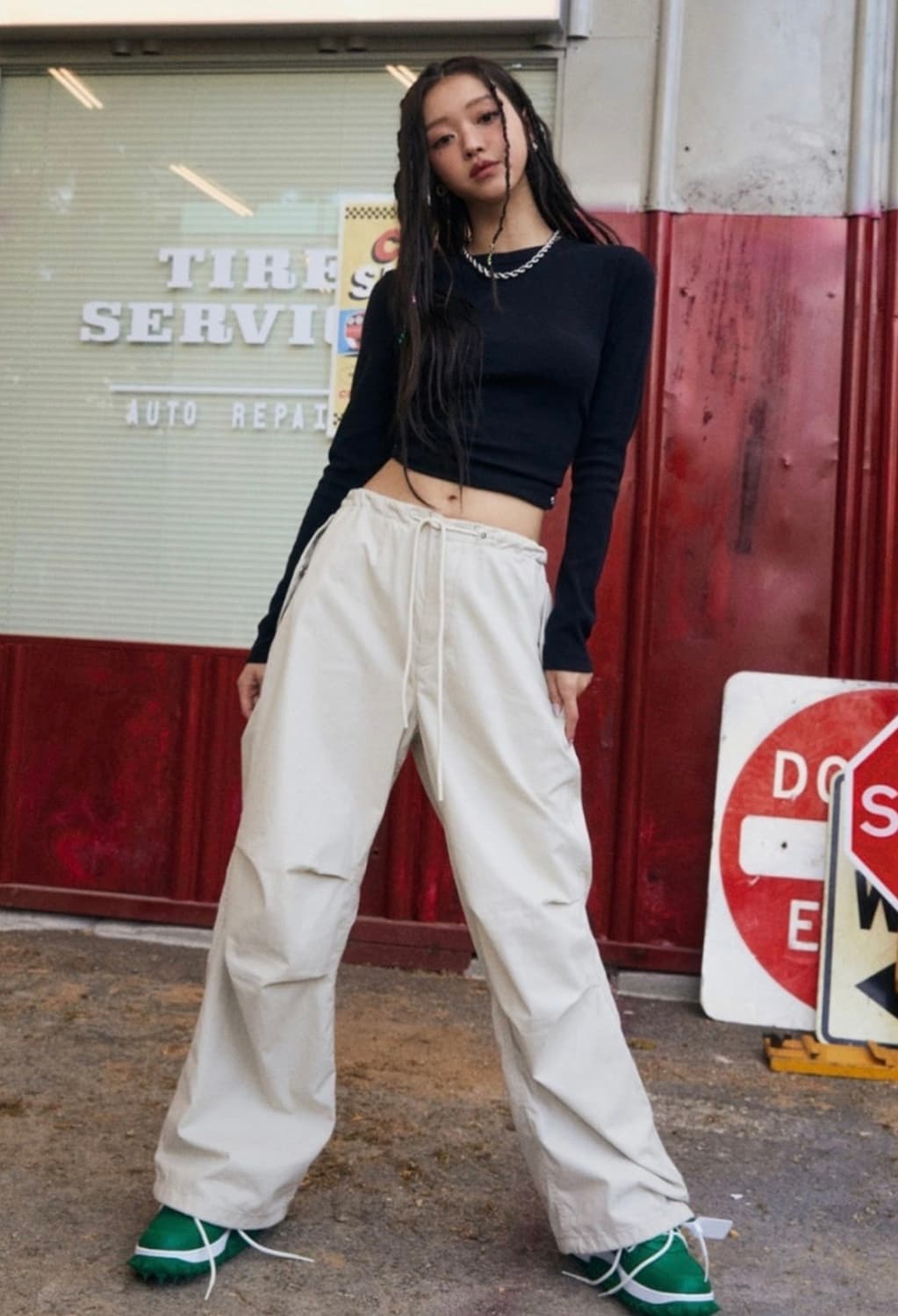 후아유 파라슈트 카고 팬츠 S 상품이미지2