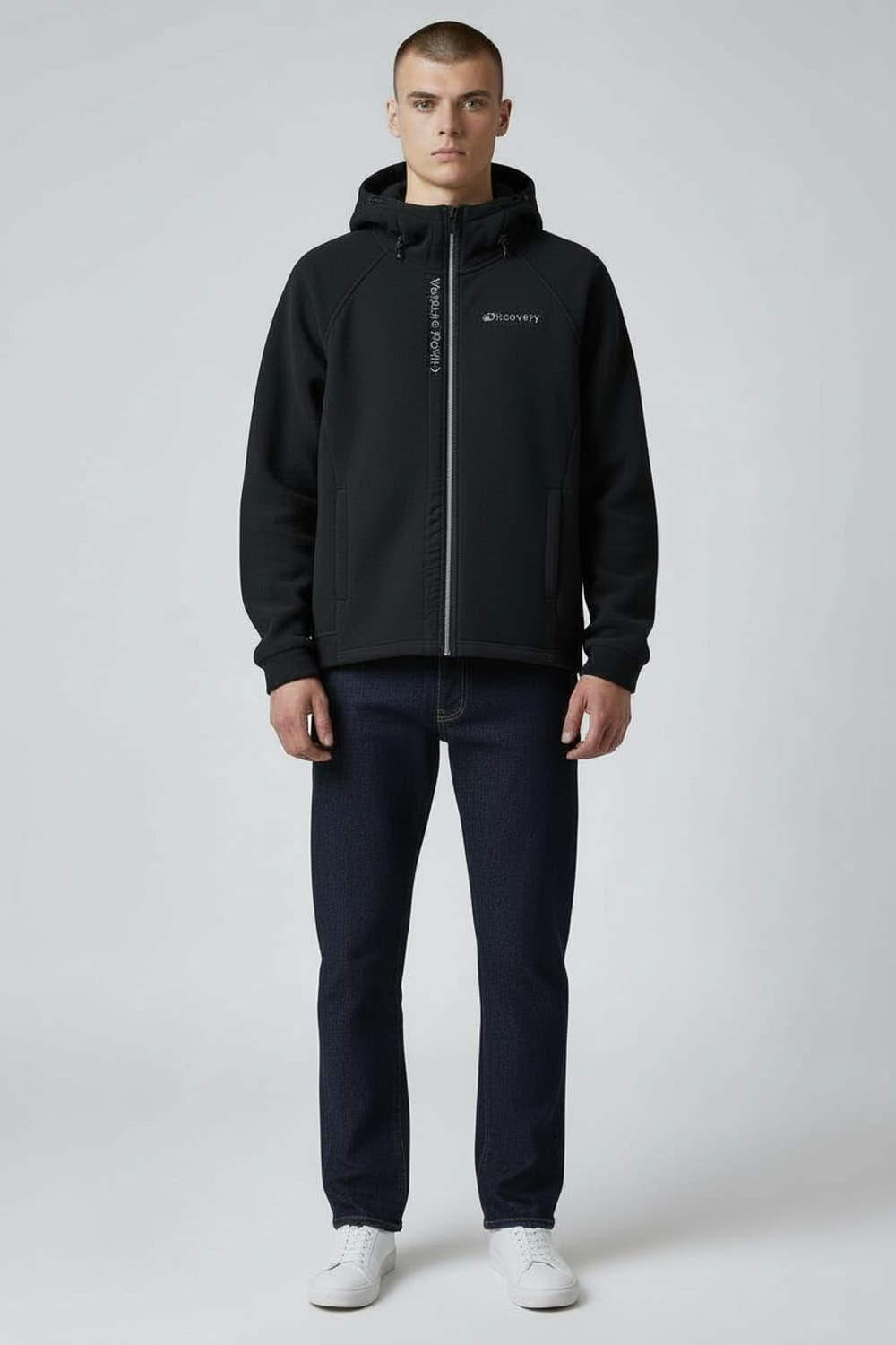 [95] 디스커버리 익스페디션 블랙 후드 플리스 자켓 상품이미지3