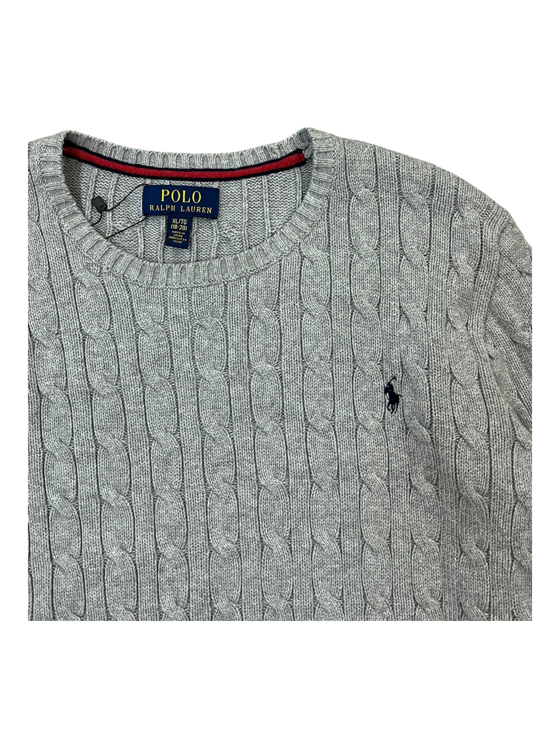 폴로 랄프로렌 니트 그레이 XL #csz1827 상품이미지4
