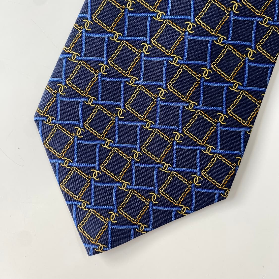 샤넬(CHANEL) 모노그램 명품 정품 넥타이 상품이미지7