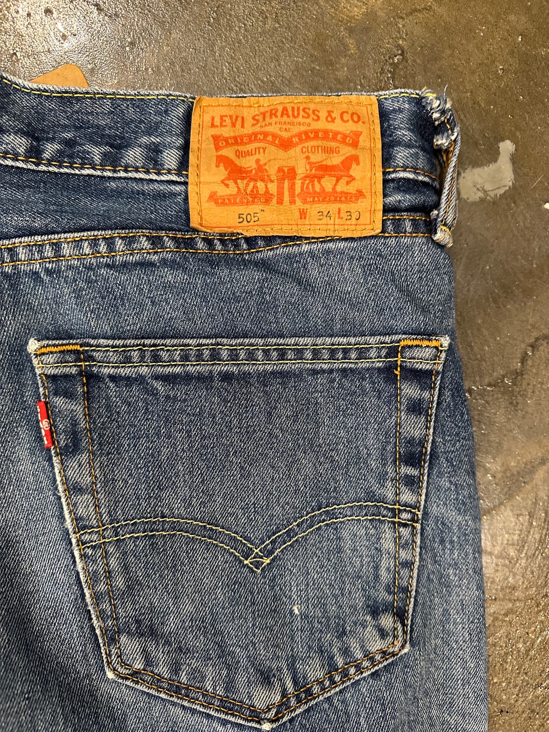 Levis 리바이스 505 W34 L40 상품이미지4