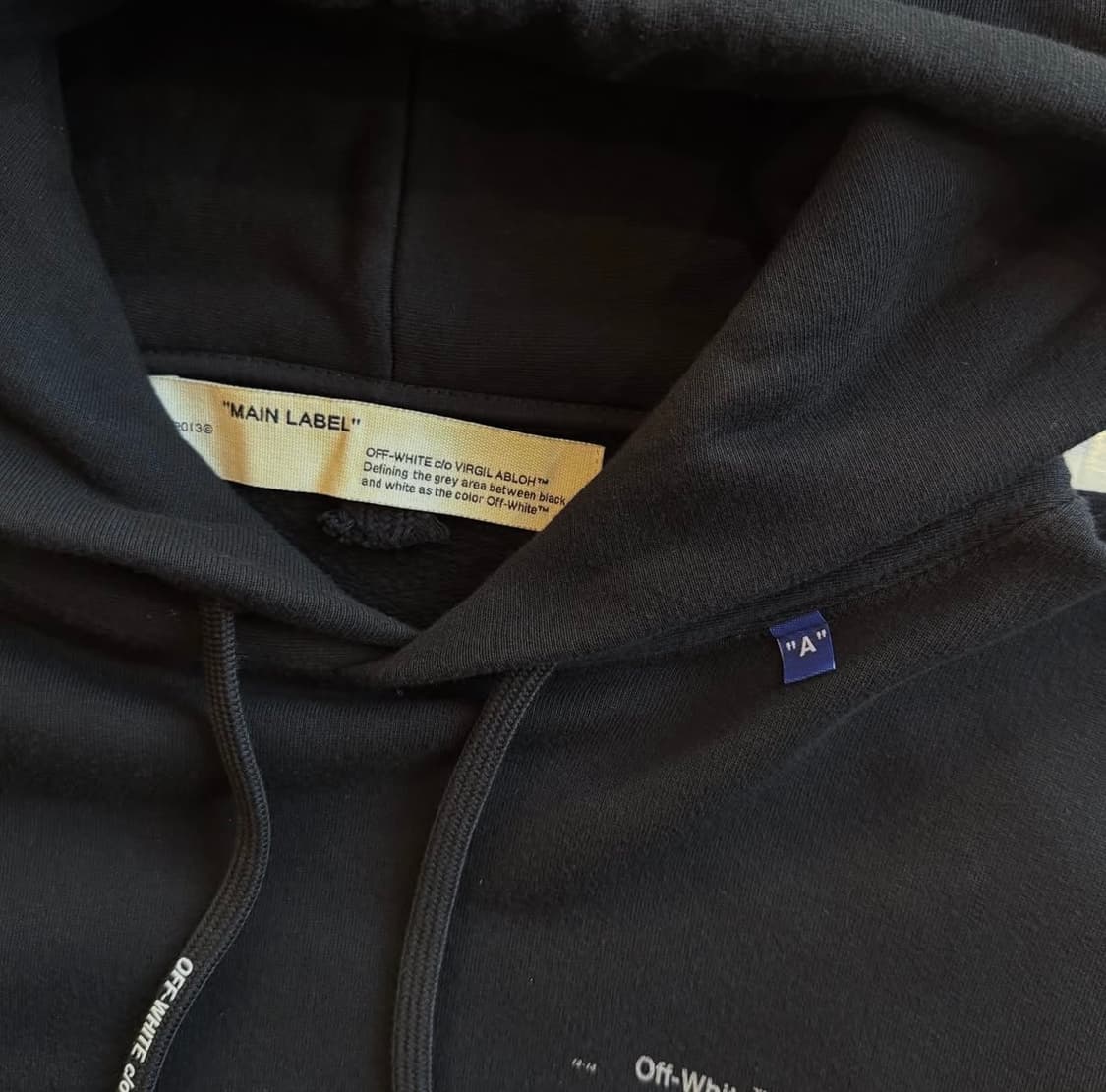 20fw 오프화이트 애로우 후드 상품이미지6