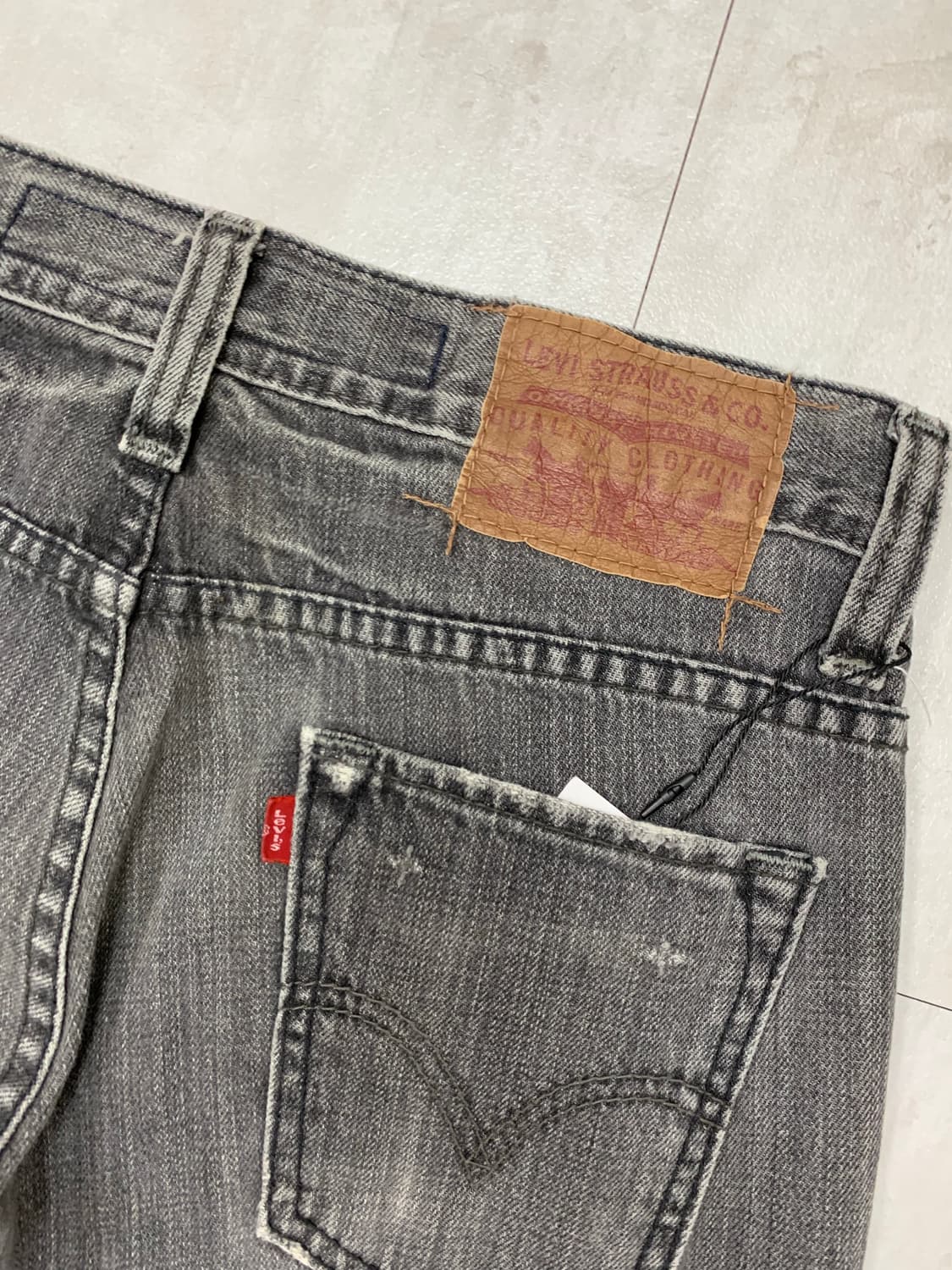 리바이스 511 흑청 데님 팬츠 #313 상품이미지9