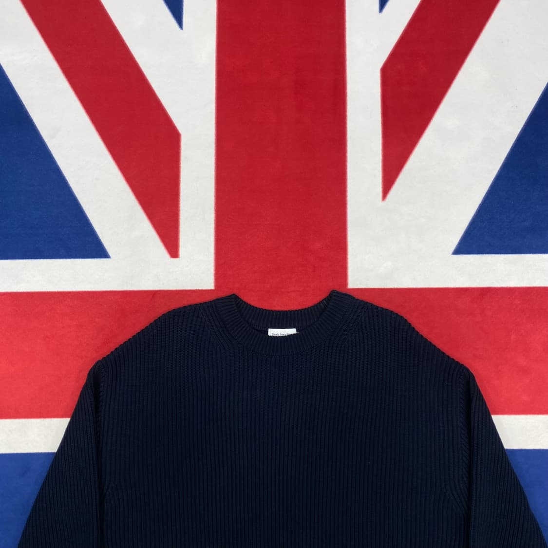 스테디에브리웨어 크루넥 코튼 립 니트 3 상품이미지3