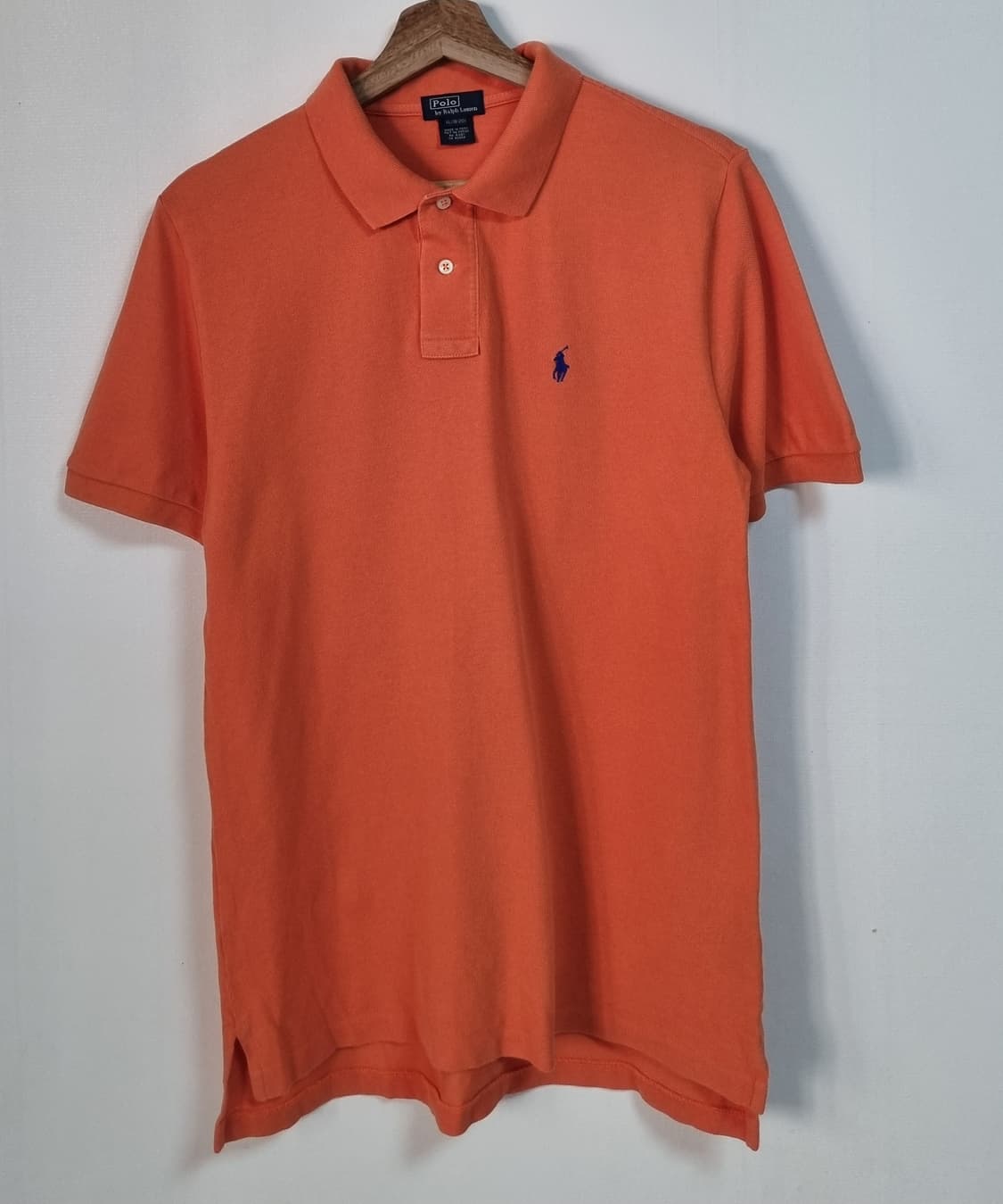 실측 S ) 폴로랄프로렌 오렌지 PK 반팔티 상품이미지1