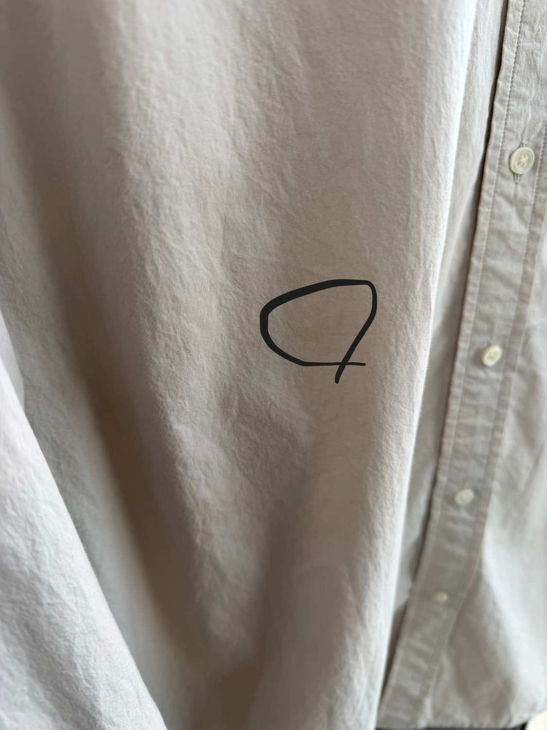 1/ 포터리 코튼 타입라이터 컴포트 셔츠 상품이미지6