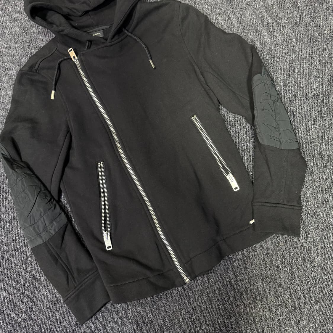 디젤 디테일 라이더 후드집업 상품이미지6