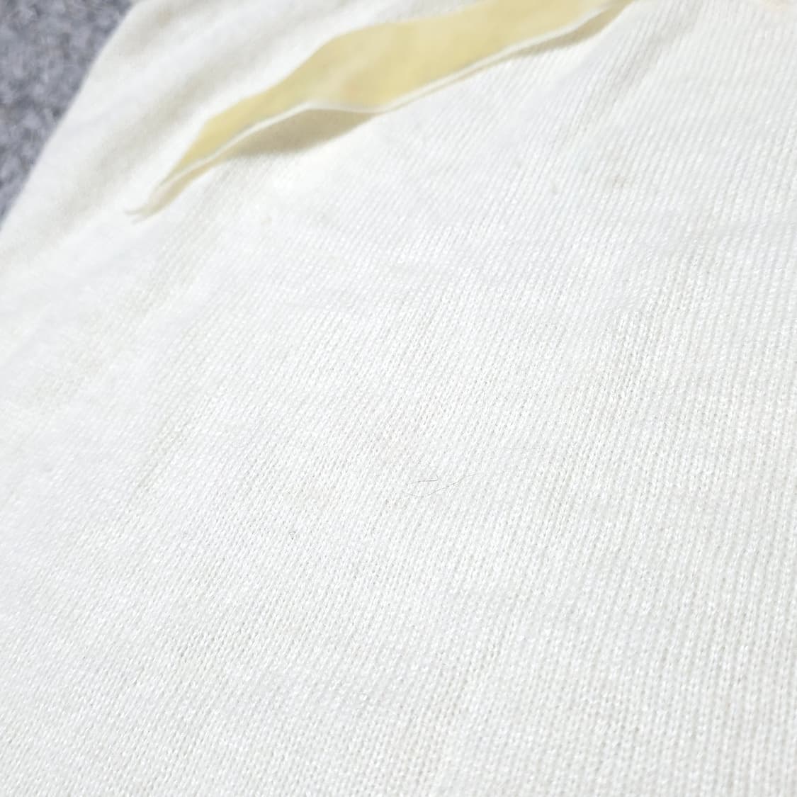 핀터 리본 퍼 앙고라 니트 딱붙 로걀탑  트랄라라 리즈리사깔 히메갸루 상품이미지5