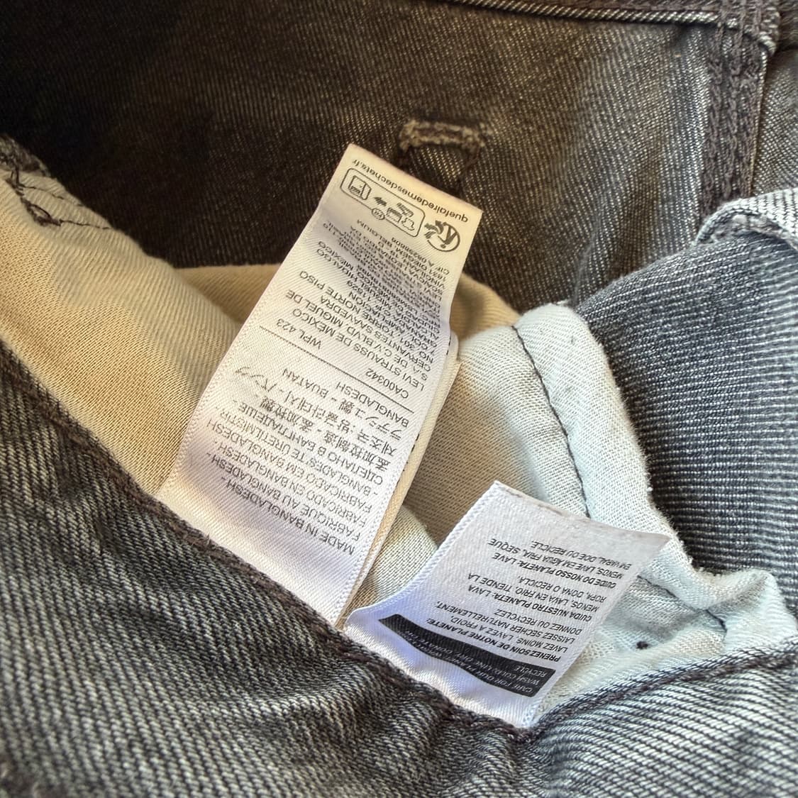 리바이스 페인팅 데님 카펜터 팬츠 상품이미지8