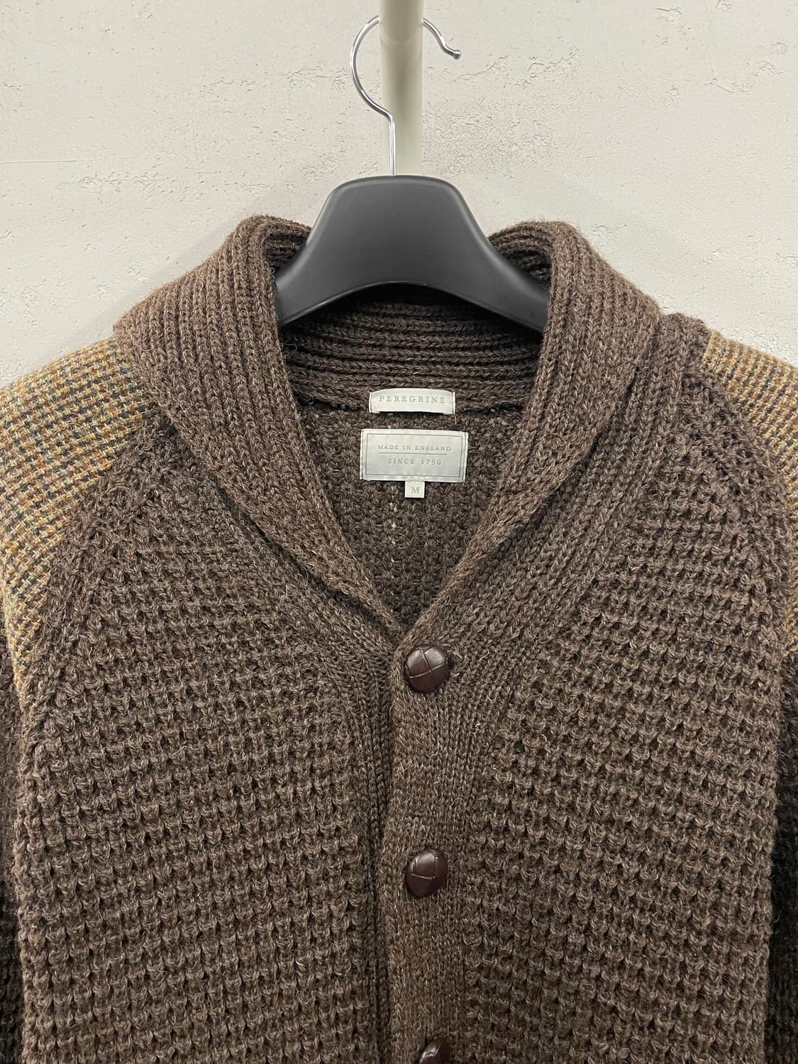 페레그린 니트 가디건 브라운 M 상품이미지3