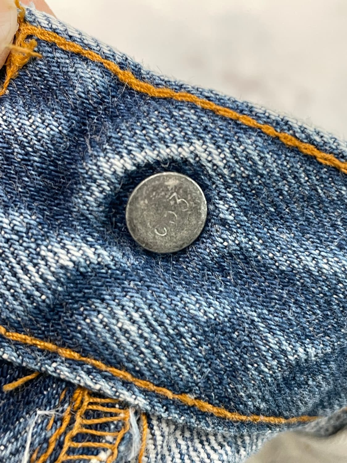 80s USA 빈티지 리바이스 501 [W35L34] 상품이미지6