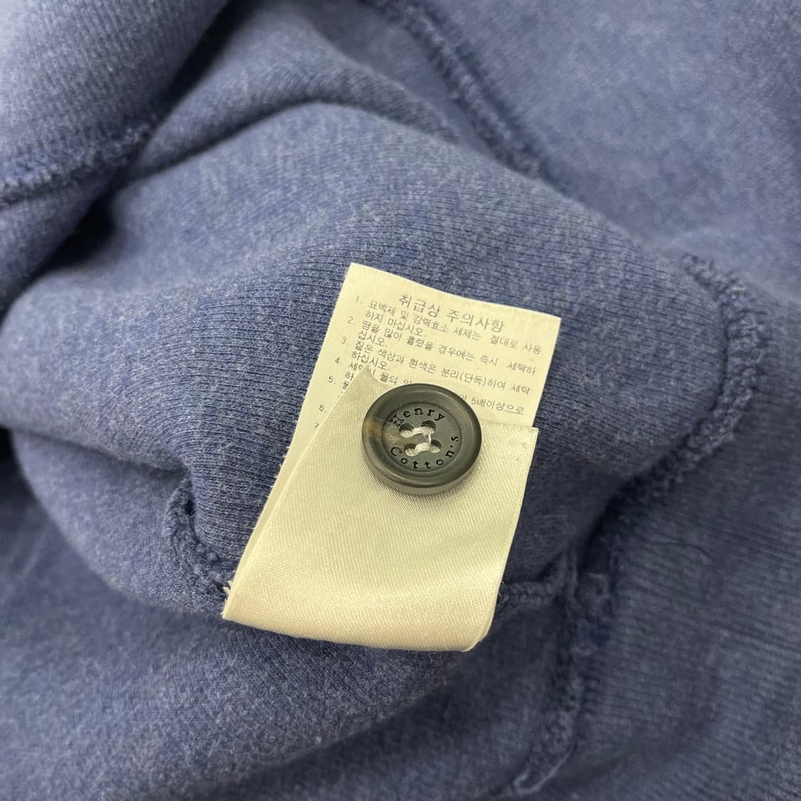 95 헨리코튼 버튼 넥 니트 상품이미지7