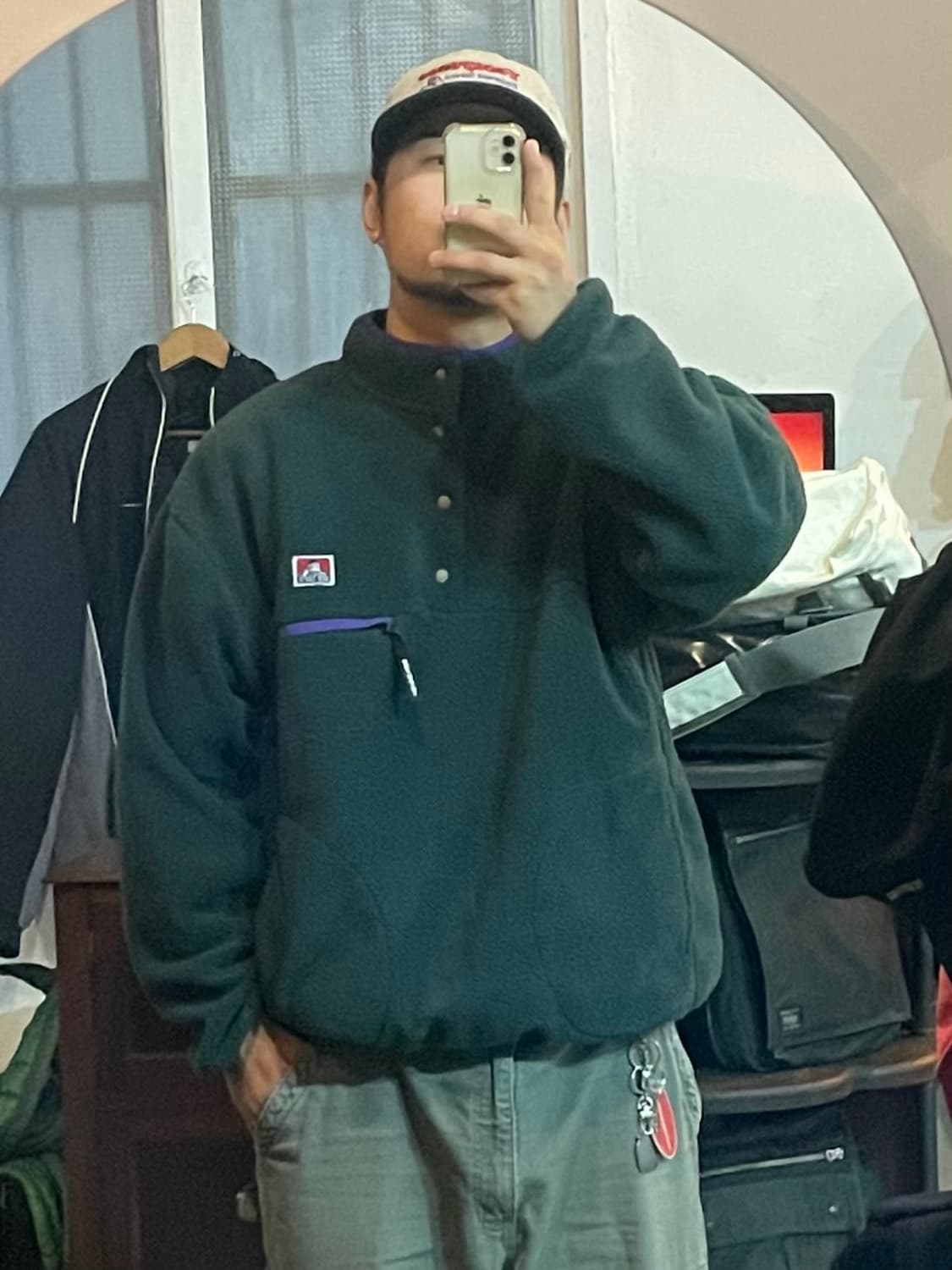 벤 데이비스 반집업 플리스 XL  상품이미지1