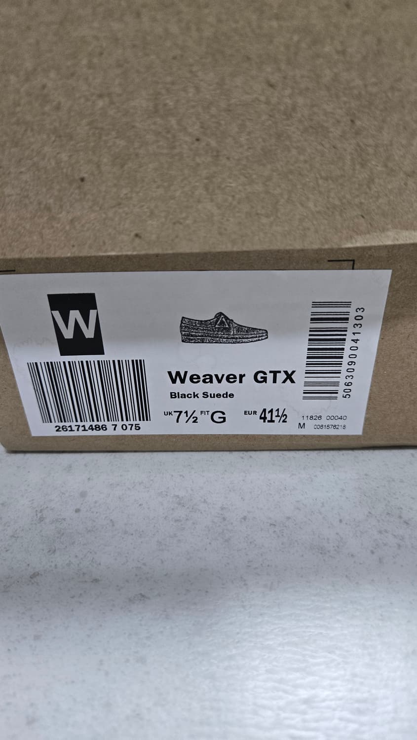 클락스 위버 gtx 고어텍스 블랙 265 상품이미지9