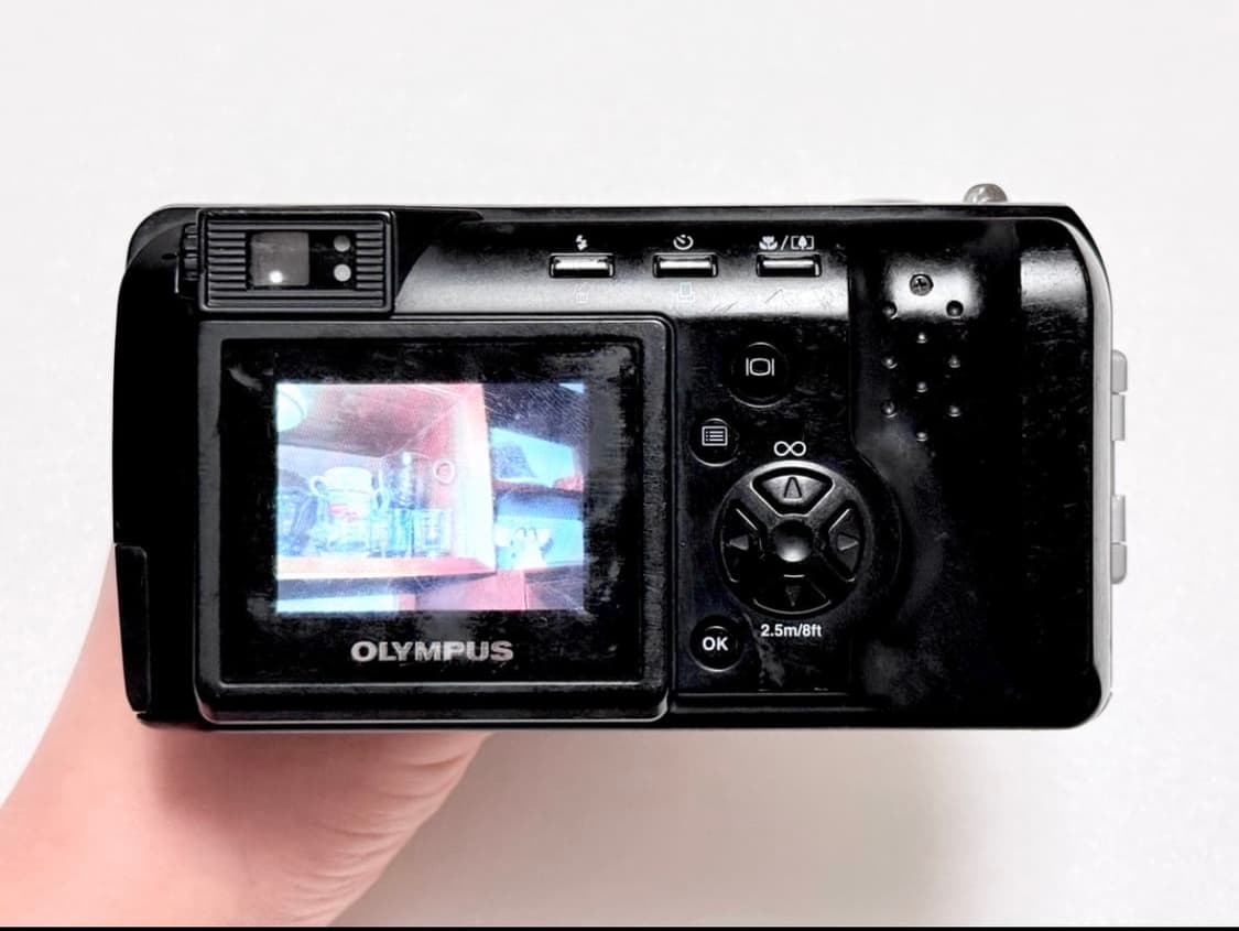 올림푸스 카메디아 D460 ZOOM 빈티지 디지털카메라 상품이미지2