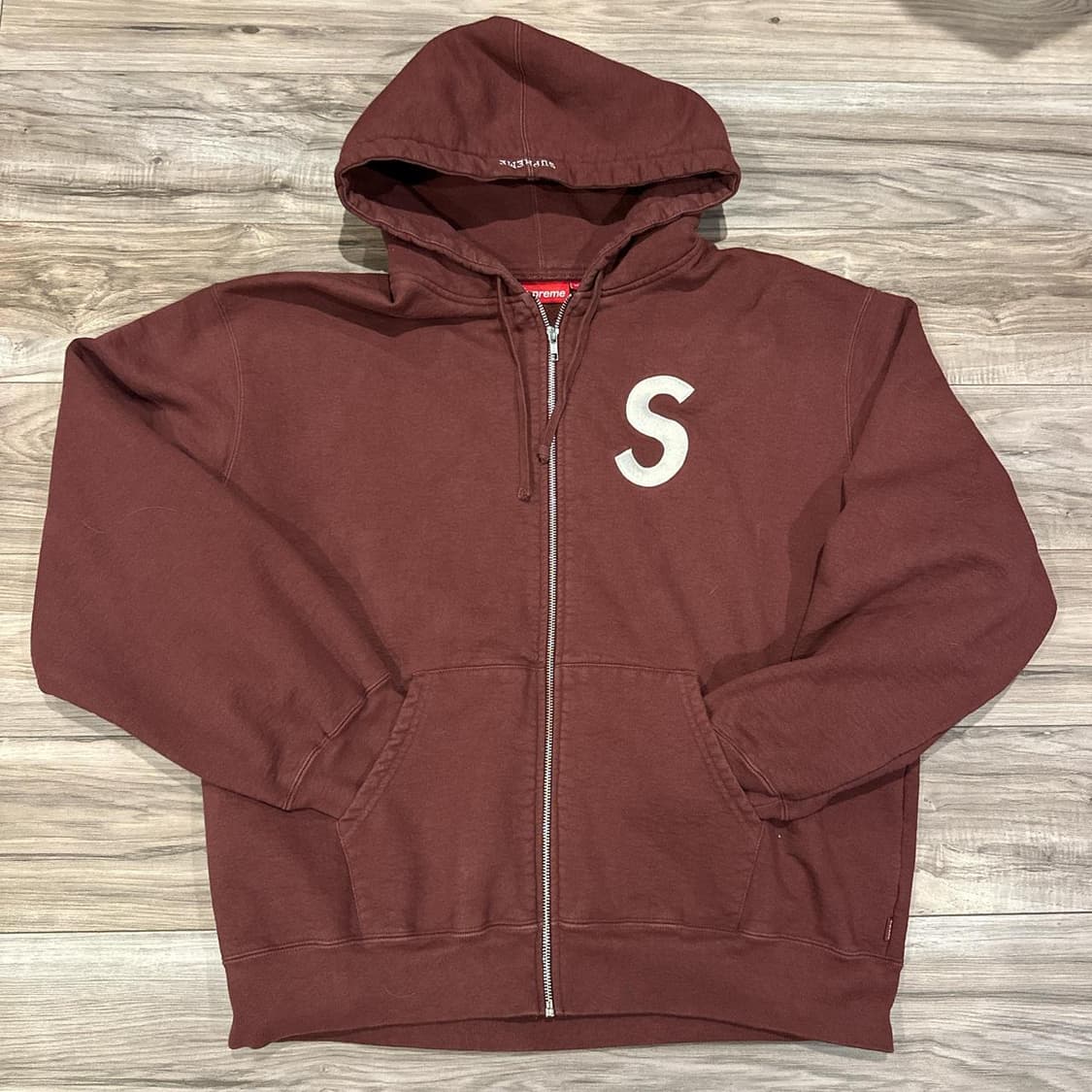 슈프림 S로고 후드집업 상품이미지1