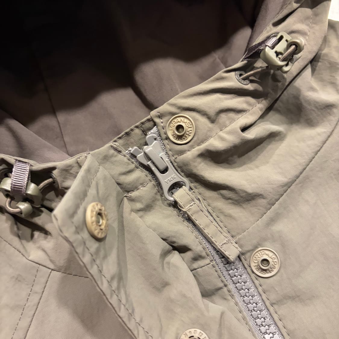 [85] 스노우피크 포켓 후드 바람막이 자켓 카키 D209 상품이미지6