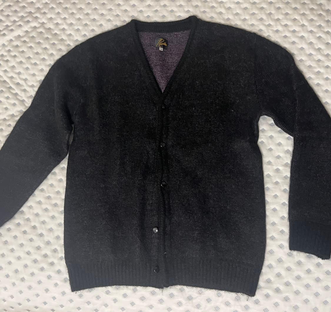 니들스 저널스탠다드 별주 모헤어 가디건 m 상품이미지4