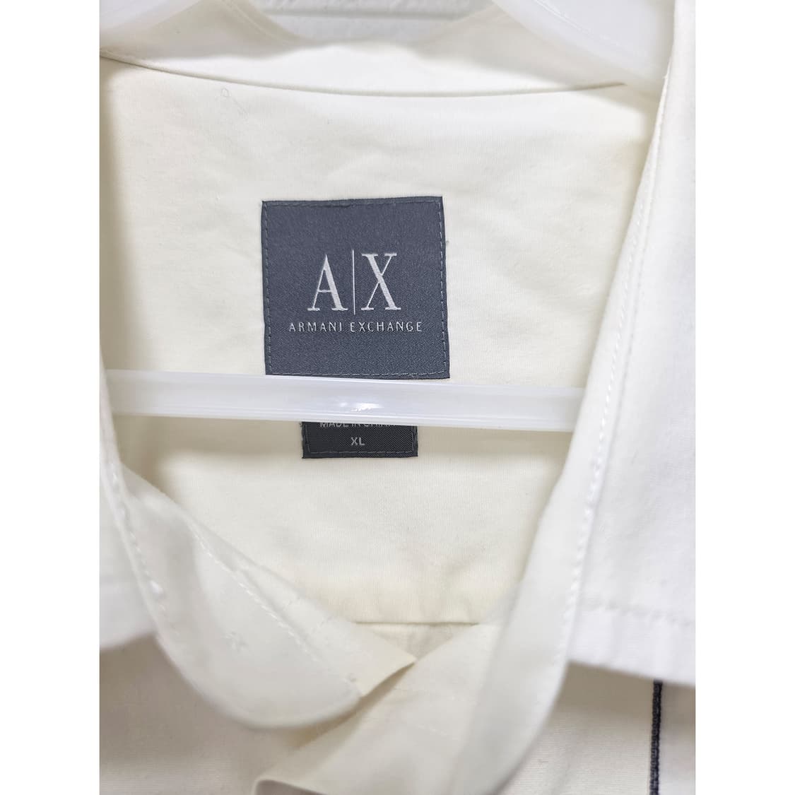 아르마니 알마니 스트라이프 남성 셔츠 XL 상품이미지2